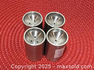 MaxSold Auction: 4 Precision Stainless Steel Salt &#38; Pepper Set - New Westminster (British Columbia, Canada) SELLER MANAGED Reseller Online Auction - Columbia Street