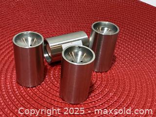 MaxSold Auction: 4 Precision Stainless Steel Salt &#38; Pepper Set - New Westminster (British Columbia, Canada) SELLER MANAGED Reseller Online Auction - Columbia Street