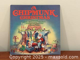 MaxSold Auction: A Chipmunk Christmas Vinyl Record by David Seville &#38; The Chipmunks (1981 RCA) - New Westminster (British Columbia, Canada) SELLER MANAGED Reseller Online Auction - Columbia Street
