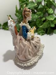 MaxSold Auction:  A Vintage Porcelain Victorian Lady Figurines - New Westminster (British Columbia, Canada) SELLER MANAGED Reseller Online Auction - Columbia Street