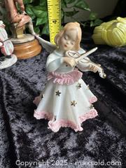 MaxSold Auction: Alka Dresden Lace Porcelain Angel Figurine with Violin – Made in Western Germany, 4&#34; - New Westminster (British Columbia, Canada) SELLER MANAGED Reseller Online Auction - Columbia Street