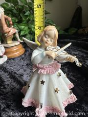 MaxSold Auction: Alka Dresden Lace Porcelain Angel Figurine with Violin – Made in Western Germany, 4&#34; - New Westminster (British Columbia, Canada) SELLER MANAGED Reseller Online Auction - Columbia Street