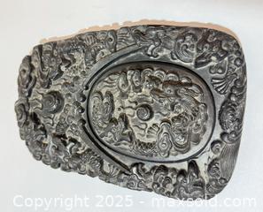 MaxSold Auction: Antique Chinese Inkstone with Dragon Motif and Matching Lid - New Westminster (British Columbia, Canada) SELLER MANAGED Reseller Online Auction - Columbia Street