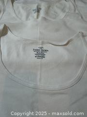 MaxSold Auction: Faded Glory Women’s White Tank Tops – Size 4X (26W–28W) - New Westminster (British Columbia, Canada) SELLER MANAGED Reseller Online Auction - Columbia Street