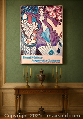 MaxSold Auction: Henri Matisse Framed Exhibition Poster – Acquavella Galleries, New York (1973) - New Westminster (British Columbia, Canada) SELLER MANAGED Reseller Online Auction - Columbia Street