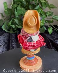 MaxSold Auction: Russ Berrie “Home on the Range” Cow Figurine – Western Musical Cow with Tambourine - New Westminster (British Columbia, Canada) SELLER MANAGED Reseller Online Auction - Columbia Street