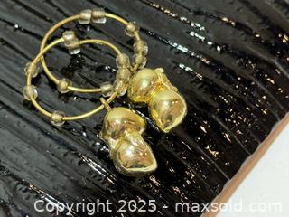 MaxSold Auction: Set of 4 Pairs Beaded Hoop Earrings with Fruit Charms - New Westminster (British Columbia, Canada) SELLER MANAGED Reseller Online Auction - Columbia Street