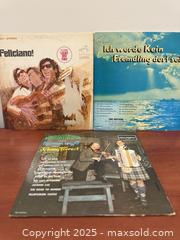 MaxSold Auction: Vintage Vinyl Records – Feliciano!, Ich Werde Kein Fremdling Dort Sein, and Don Messer’s Scottish Songs (3 LPs) - New Westminster (British Columbia, Canada) SELLER MANAGED Reseller Online Auction - Columbia Street