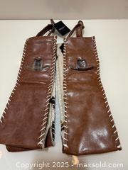 MaxSold Auction: Western-Style Brown Faux Leather Wine Bottle Gift Bags (Set of 2) - New Westminster (British Columbia, Canada) SELLER MANAGED Reseller Online Auction - Columbia Street