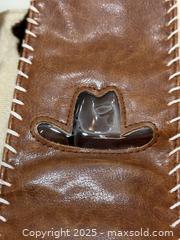 MaxSold Auction: Western-Style Brown Faux Leather Wine Bottle Gift Bags (Set of 2) - New Westminster (British Columbia, Canada) SELLER MANAGED Reseller Online Auction - Columbia Street