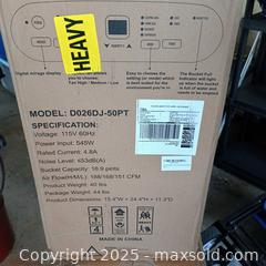 MaxSold Auction: Airgjob dehumidifier  - Waterford (New Jersey, USA) SELLER MANAGED Downsizing Online Auction - Chew Road