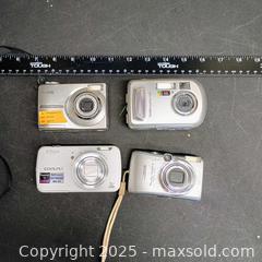 MaxSold Auction: Assorted digital camera lot Nikon, Kodak plus - Waterford (New Jersey, USA) SELLER MANAGED Downsizing Online Auction - Chew Road