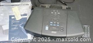 MaxSold Auction: BOSE wave Clock radio CD player w/ remote tested and working - Waterford (New Jersey, USA) SELLER MANAGED Downsizing Online Auction - Chew Road