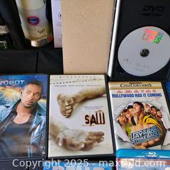 MaxSold Auction: DVD lot (15) inc guardians of the galaxy, saw,  - Waterford (New Jersey, USA) SELLER MANAGED Downsizing Online Auction - Chew Road