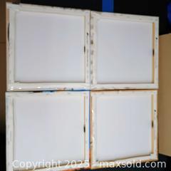 MaxSold Auction: Lot of 4 11x12 canvas art work  - Waterford (New Jersey, USA) SELLER MANAGED Downsizing Online Auction - Chew Road