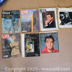 MaxSold Auction: Misc media lot life magazines  - Waterford (New Jersey, USA) SELLER MANAGED Downsizing Online Auction - Chew Road