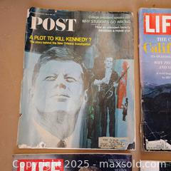 MaxSold Auction: Misc media lot life magazines  - Waterford (New Jersey, USA) SELLER MANAGED Downsizing Online Auction - Chew Road