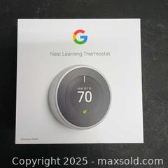 MaxSold Auction: nest thermostat New open box  - Waterford (New Jersey, USA) SELLER MANAGED Downsizing Online Auction - Chew Road