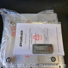 MaxSold Auction: Sylvania under cabinet music system with Bluetooth  - Waterford (New Jersey, USA) SELLER MANAGED Downsizing Online Auction - Chew Road