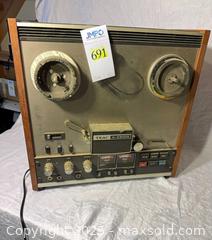 MaxSold Auction: TEAC A-3300S Reel-to-Reel - Gilroy (California, USA) PARTNER MANAGED Estate Sale Online Auction - Laurel Drive