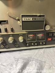 MaxSold Auction: TEAC A-3300S Reel-to-Reel - Gilroy (California, USA) PARTNER MANAGED Estate Sale Online Auction - Laurel Drive