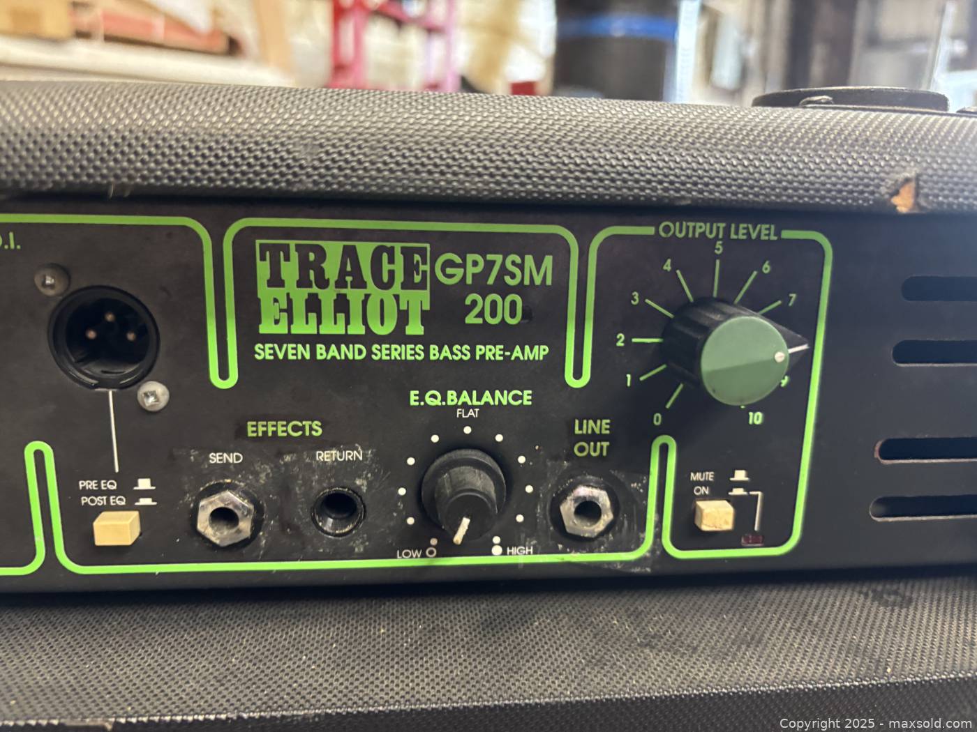 Trace Elliot GP7SM 200 Seven Band Bass Pre-Amp Cabinet | Maxsold