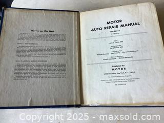 MaxSold Auction: Two (2) Motor Repair Manuals - 1977 &#38; 1978  - Ajax (Ontario, Canada) SELLER MANAGED Reseller Online Auction - Pickering Beach Road