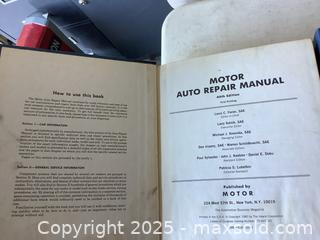 MaxSold Auction: Two (2) Motor Repair Manuals - 1981 &#38; 1982 - Ajax (Ontario, Canada) SELLER MANAGED Reseller Online Auction - Pickering Beach Road