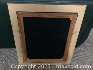 MaxSold Auction: Vintage Framed Pastel on Velvet of Young Girl  - Ajax (Ontario, Canada) SELLER MANAGED Reseller Online Auction - Pickering Beach Road