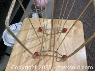 MaxSold Auction: Vintage Wire Magazine Rack - From the 40’s - Ajax (Ontario, Canada) SELLER MANAGED Reseller Online Auction - Pickering Beach Road