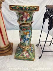 MaxSold Auction: 3 Decorative Pedestals  - Cobourg (Ontario, Canada) SELLER MANAGED Estate Sale Online Auction -  King Street East