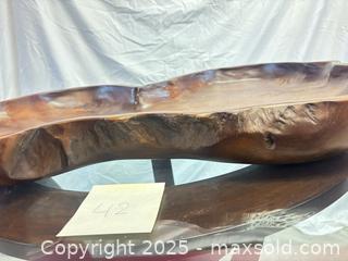 MaxSold Auction: Carved Burl Wood Bowl - Solid Burl,Polished Finish - Cobourg (Ontario, Canada) SELLER MANAGED Estate Sale Online Auction -  King Street East