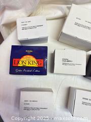 MaxSold Auction: Disney Boxed Christmas Ornaments (7) - Cobourg (Ontario, Canada) SELLER MANAGED Estate Sale Online Auction -  King Street East