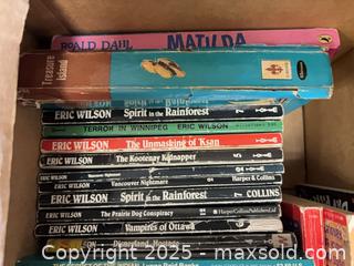 MaxSold Auction: Lot of Children’s/YA Paperback Books – Mixed Authors, ~27 - Cobourg (Ontario, Canada) SELLER MANAGED Estate Sale Online Auction -  King Street East