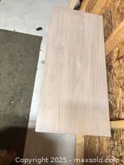 MaxSold Auction: Solid Wood Console Table, Gray Wash Finish, Drawer &#38; Lower Shelf - Cobourg (Ontario, Canada) SELLER MANAGED Estate Sale Online Auction -  King Street East