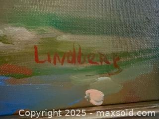 MaxSold Auction: RARE Vintage Keith Lindberg Carmel Artist Original Oil Painting “Boy Hammocking” 29 x 42” - Menlo Park (California, USA) SELLER MANAGED Estate Sale Online Auction - Sharon Park Drive (CONDO)