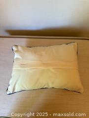 MaxSold Auction: Vintage Embroidery Accent Throw Pillow  - Menlo Park (California, USA) SELLER MANAGED Estate Sale Online Auction - Sharon Park Drive (CONDO)