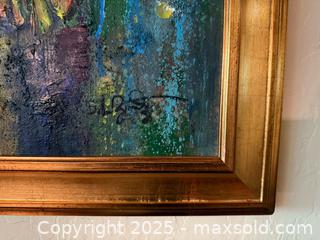 MaxSold Auction: Vintage Sylvia Ziontz Original Oil Painting Abstract Portrait 29 x 34” - Menlo Park (California, USA) SELLER MANAGED Estate Sale Online Auction - Sharon Park Drive (CONDO)