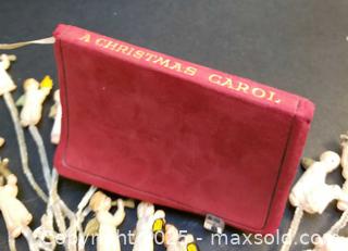 MaxSold Auction: Antique Miniature  Book - Charles Dickens &#34;A Christmas Carol&#34; &#38; More - Aurora (Ontario, Canada) PARTNER MANAGED Downsizing Online Auction - Murray Drive