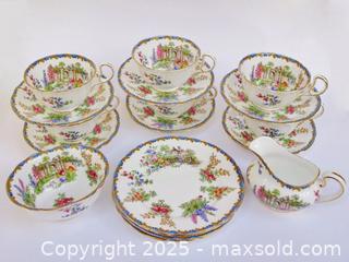 MaxSold Auction: Aynsley 6904 Garden Gate Tea Set - Aurora (Ontario, Canada) PARTNER MANAGED Downsizing Online Auction - Murray Drive