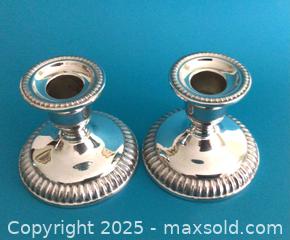 MaxSold Auction: Birks Sterling Silver Candle Sticks  - Aurora (Ontario, Canada) PARTNER MANAGED Downsizing Online Auction - Murray Drive