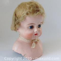 MaxSold Auction: Early 8 Inch Composition Glass Eyed Doll Head - Aurora (Ontario, Canada) PARTNER MANAGED Downsizing Online Auction - Murray Drive