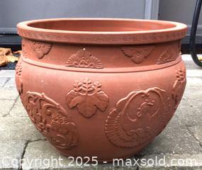 MaxSold Auction: Large Decorative Flower Jardiniere  - Aurora (Ontario, Canada) PARTNER MANAGED Downsizing Online Auction - Murray Drive