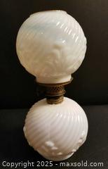 MaxSold Auction: Miniature Milk Glass Gone with Wind lamp - Aurora (Ontario, Canada) PARTNER MANAGED Downsizing Online Auction - Murray Drive
