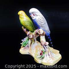 MaxSold Auction: Royal Adderley Figurine Double Budgerigars  - Aurora (Ontario, Canada) PARTNER MANAGED Downsizing Online Auction - Murray Drive