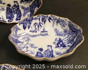 MaxSold Auction: Royal Crown Derby Mikado Nut/Mint Dishes  - Aurora (Ontario, Canada) PARTNER MANAGED Downsizing Online Auction - Murray Drive