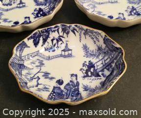 MaxSold Auction: Royal Crown Derby Mikado Nut/Mint Dishes  - Aurora (Ontario, Canada) PARTNER MANAGED Downsizing Online Auction - Murray Drive