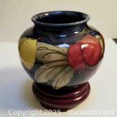 MaxSold Auction: Small  Plum/Wisteria Moorcroft Vase - Aurora (Ontario, Canada) PARTNER MANAGED Downsizing Online Auction - Murray Drive