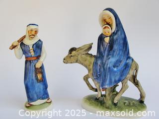 MaxSold Auction: Two Goebel Figurine Set - Holy Family Flight Into Egypt - Aurora (Ontario, Canada) PARTNER MANAGED Downsizing Online Auction - Murray Drive