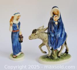 MaxSold Auction: Two Goebel Figurine Set - Holy Family Flight Into Egypt - Aurora (Ontario, Canada) PARTNER MANAGED Downsizing Online Auction - Murray Drive